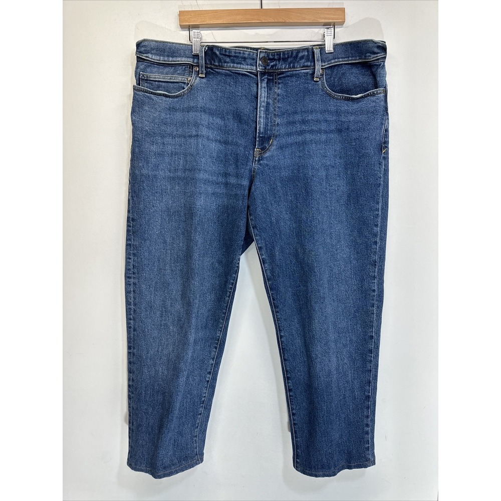 Lands End Jeans Mens Size 42 Square Rigger Traditional Fit Straight Heavy Denim